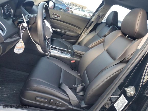 2020 Acura TLX with VIN 19UUB3F39LA000285, listed as a Copart auction lot 43385855 with 46,702 mi miles and Salvage Title. Bid and sale history available at carsss.com. Image 7.