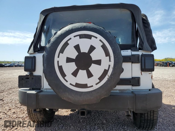 2012 Jeep Wrangler Sport с VIN 1C4AJWAG0CL219303, выставлен на аукционе Copart как лот 55102115 с пробегом 104 003 миль миль и Списание • Salvage title. История ставок и продаж доступна на DreamBid. Изображение 6.