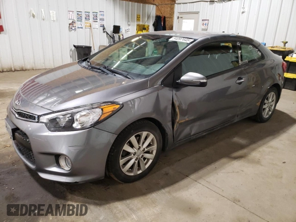 2016 Kia Forte EX with VIN KNAFX6A81G5649992, listed as a Copart auction lot 54097445 with 55,450 mi miles and Clean Title. Bid and sale history available at DreamBid. Image 1.