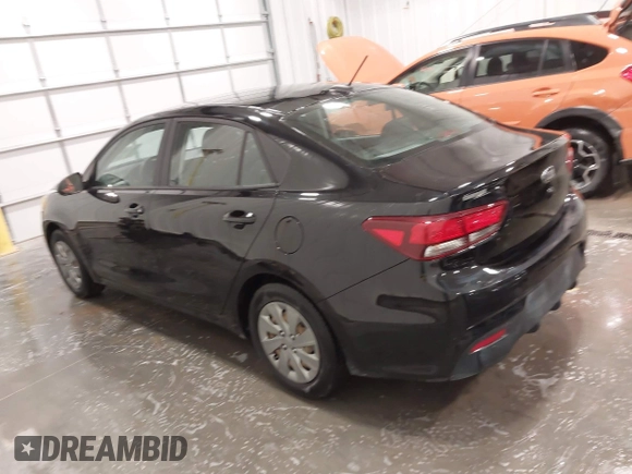 2020 Kia Rio LX with VIN 3KPA24AD1LE308880, listed as a IAAI auction lot 41827075 with 52,070 mi miles. Bid and sale history available at carsss.com. Image 3.