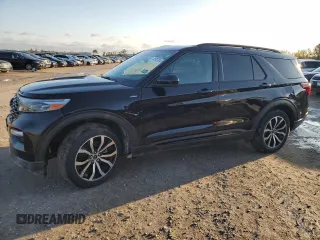 2022 Ford Explorer ST-Line with VIN 1FMSK7KH1NGA28334, listed as a Copart auction lot 85767614 with 44,802 mi miles and Salvage Title. Bid and sale history available at carsss.com. Image 1.