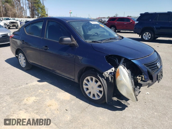2012 Nissan Versa SL with VIN 3N1CN7AP2CL919981, listed as a Copart auction lot 48093625 with 182,312 mi miles and Salvage Title. Bid and sale history available at carsss.com. Image 4.