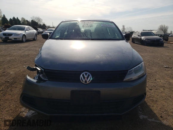 2012 Volkswagen Jetta S with VIN 3VW2K7AJ3CM309060, listed as a Copart auction lot 54548805 with 121,920 mi miles and Salvage title. Bid and sale history available at DreamBid. Image 5.
