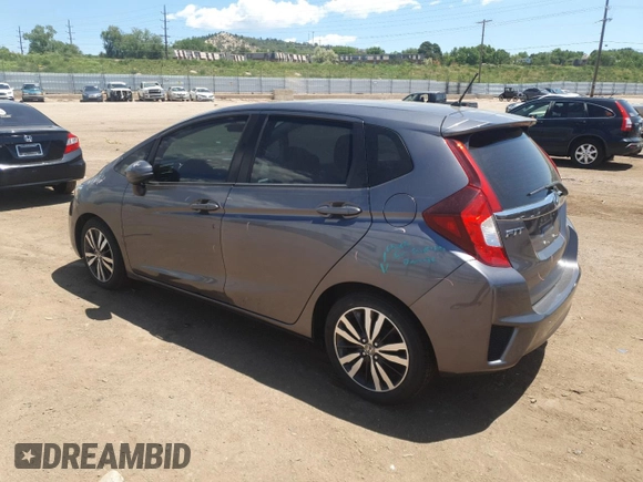 2017 Honda Fit EX with VIN 3HGGK5G72HM703246, listed as a Copart auction lot 59188525 with 75,207 mi miles and Salvage title. Bid and sale history available at DreamBid. Image 2.