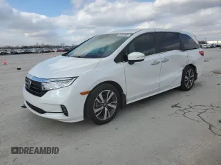 2023 Honda Odyssey Touring z VIN 5FNRL6H83PB006964, wystawiony jako Copart lot #89400635 z przebiegiem 29 254 mil mil oraz Szkody całkowita. Historia ofert i sprzedaży dostępna na DreamBid. Obrazek 1.