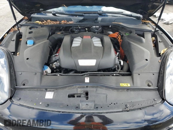 2017 Porsche Cayenne S E-Hybrid with VIN WP1AE2A26HLA74128, listed as a Copart auction lot 46486355 with 57,482 mi miles and Salvage title. Bid and sale history available at DreamBid. Image 12.