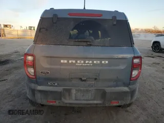 2024 Ford Bronco Sport Big Bend z VIN 3FMCR9B64RRF08120, wystawiony jako Copart lot #84056834 z przebiegiem 8 289 mil mil oraz Szkoda całkowita • Salvage title. Historia ofert i sprzedaży dostępna na DreamBid. Obrazek 6.
