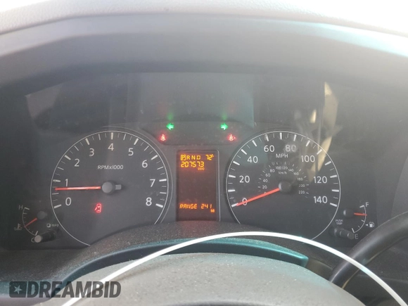 2017 Nissan NV Cargo SV z VIN 1N6BF0LY5HN808980, wystawiony jako Copart lot #71372394 z przebiegiem 207 573 mil mil oraz Szkoda całkowita • Salvage title. Historia ofert i sprzedaży dostępna na DreamBid. Obrazek 9.