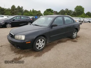 2003 Hyundai Elantra GLS z VIN KMHDN45D63U594320, wystawiony jako Copart lot #58742565 z przebiegiem 163 772 mil mil oraz Szkoda całkowita • Salvage title. Historia ofert i sprzedaży dostępna na DreamBid. Obrazek 1.