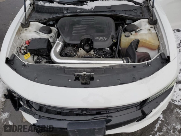 2019 Dodge Charger SXT with VIN 2C3CDXJG6KH730441, listed as a Copart auction lot 87877955 with 50,892 mi miles and Salvage Title. Bid and sale history available at DreamBid. Image 11.