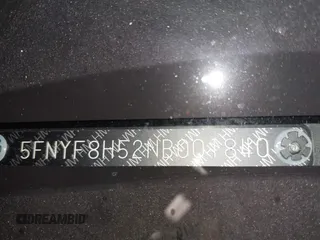 2022 Honda Passport EX-L с VIN 5FNYF8H52NB001840, выставлен на аукционе IAAI как лот 41598646 с пробегом 53 734 миль миль и . История ставок и продаж доступна на DreamBid. Изображение 17.