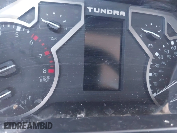 2022 Toyota Tundra 2WD SR with VIN 5TFKB5AB4NX016619, listed as a IAAI auction lot 40500811 with 1 mi miles. Bid and sale history available at carsss.com. Image 7.