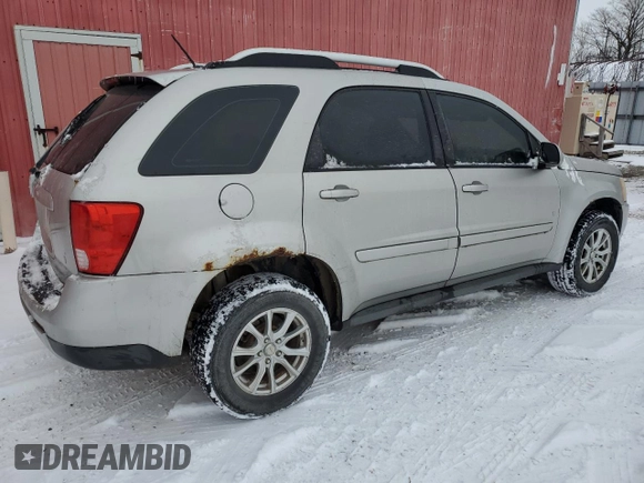 2007 Pontiac Torrent z VIN 2CKDL63F476110796, wystawiony jako Copart lot #85953844 z przebiegiem 290 635 mil mil oraz Czysty tytuł • Clean title. Historia ofert i sprzedaży dostępna na DreamBid. Obrazek 3.