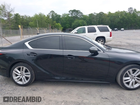 2024 Lexus IS 300 with VIN JTHCA1D29R5132121, listed as a IAAI auction lot 42084925 with 1,335 mi miles and . Bid and sale history available at DreamBid. Image 14.