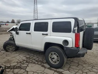 2007 Hummer H3 SUV with VIN 5GTDN13E478256422, listed as a Copart auction lot 84375874 with 203,057 mi miles and Salvage Title. Bid and sale history available at DreamBid. Image 2.