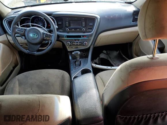 2015 Kia Optima LX with VIN KNAGM4A75F5574706, listed as a Copart auction lot 49146305 with 178,383 mi miles and Salvage Title. Bid and sale history available at carsss.com. Image 8.