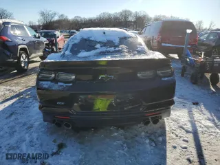 2019 Chevrolet Camaro 1SS with VIN 1G1FE1R75K0155060, listed as a Copart auction lot 86890064 with 51,328 mi miles and Salvage Title. Bid and sale history available at carsss.com. Image 6.