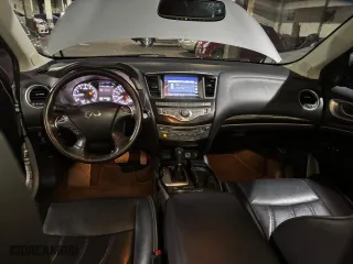 2014 Infiniti QX60 with VIN 5N1AL0MM0EC535839, listed as a Copart auction lot 85989054 with 121,619 mi miles and Salvage Title. Bid and sale history available at carsss.com. Image 9.
