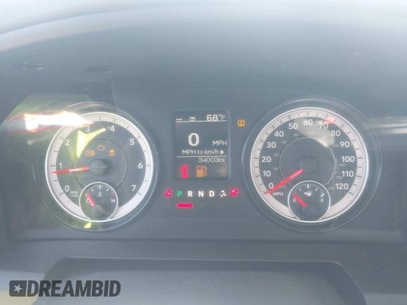 2022 Ram 1500 Tradesman with VIN 3C6JR6DG5NG441976, listed as a IAAI auction lot 41690967 with 34,003 mi miles and . Bid and sale history available at DreamBid. Image 7.