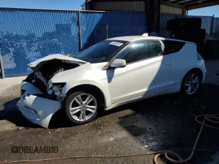 2011 Honda CR-Z EX with VIN JHMZF1D66BS000908, listed as a Copart auction lot 48566655 with 0 mi miles and Salvage Title. Bid and sale history available at carsss.com. Image 1.