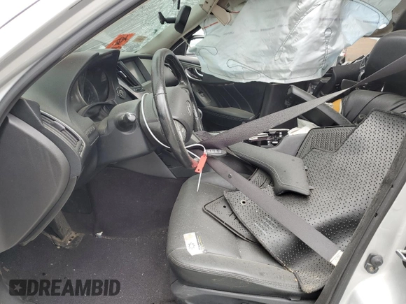 2014 Infiniti Q50 Premium with VIN JN1BV7ARXEM691878, listed as a Copart auction lot 56767475 with 151,257 mi miles and Clean title. Bid and sale history available at DreamBid. Image 7.