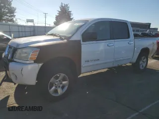 2007 Nissan Titan SE z VIN 1N6BA07A87N228312, wystawiony jako Copart lot #82164424 z przebiegiem 206 471 mil mil oraz Czysty tytuł • Clean title. Historia ofert i sprzedaży dostępna na DreamBid. Obrazek 1.