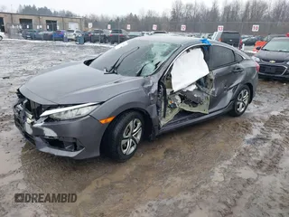 2016 Honda Civic Sedan LX with VIN 2HGFC2F54GH502713, listed as a IAAI auction lot 38807518 with 48,316 mi miles. Bid and sale history available at carsss.com. Image 2.