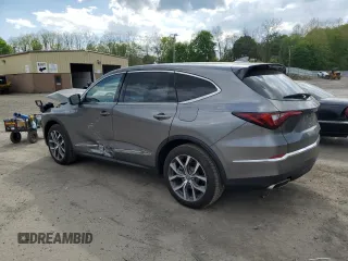 2024 Acura MDX Technology z VIN 5J8YE1H4XRL010663, wystawiony jako Copart lot #55322755 z przebiegiem 17 457 mil mil oraz Szkoda całkowita • Salvage title. Historia ofert i sprzedaży dostępna na DreamBid. Obrazek 2.