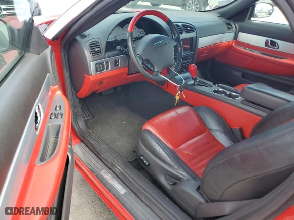 2002 Ford Thunderbird w/Hardtop Premium with VIN 1FAHP60A52Y130912, listed as a Copart auction lot 47558185 with 96,046 mi miles and Salvage Title. Bid and sale history available at carsss.com. Image 8.