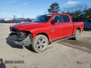 2018 Ram 1500 Big Horn with VIN 1C6RR7LG4JS116779, listed as a Copart auction lot 87199154 with 62,358 mi miles and Salvage Title. Bid and sale history available at carsss.com. Image 1.