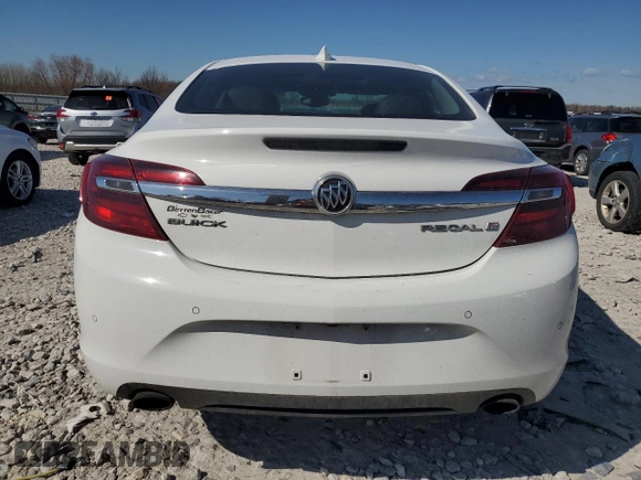 2015 Buick Regal Premium I with VIN 2G4GN5EX7F9295935, listed as a Copart auction lot 52959845 with 104,739 mi miles and Clean Title. Bid and sale history available at carsss.com. Image 6.