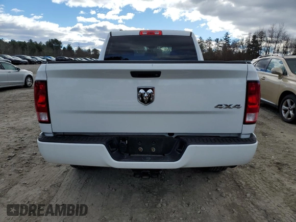 2017 Ram 1500 Tradesman with VIN 1C6RR7FG8HS618751, listed as a Copart auction lot 80018654 with 68,928 mi miles and Salvage title. Bid and sale history available at DreamBid. Image 6.