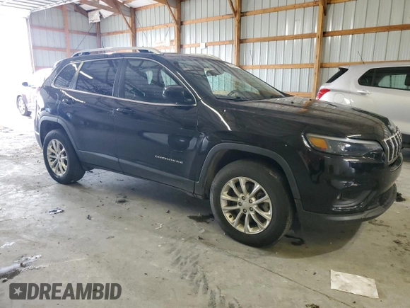 2019 Jeep Cherokee Latitude with VIN 1C4PJMCB4KD284230, listed as a Copart auction lot 57514745 with 107,478 mi miles and Salvage title. Bid and sale history available at DreamBid. Image 4.