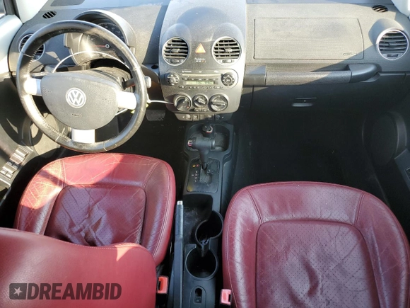 2009 Volkswagen Beetle Blush with VIN 3VWSG31Y49M411919, listed as a Copart auction lot 77814874 with 131,399 mi miles and Salvage title. Bid and sale history available at DreamBid. Image 8.