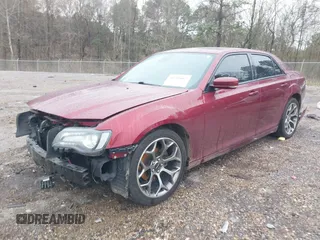 2018 Chrysler 300 with VIN 2C3CCABG0JH296028, listed as a IAAI auction lot 41599667 with 96,518 mi miles. Bid and sale history available at carsss.com. Image 2.