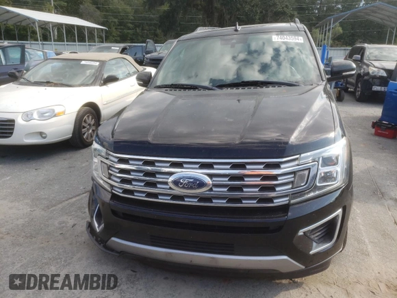 2018 Ford Expedition Max Limited z VIN 1FMJK1KT3JEA65632, wystawiony jako Copart lot #74043594 z przebiegiem 104 978 mil mil oraz Szkody całkowita. Historia ofert i sprzedaży dostępna na DreamBid. Obrazek 5.