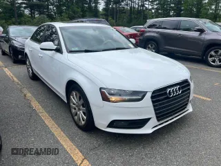 2013 Audi A4 Premium z VIN WAUBFAFL0DN036100, wystawiony jako Copart lot #59187055 z przebiegiem 137 000 mil mil oraz Czysty tytuł • Clean title. Historia ofert i sprzedaży dostępna na DreamBid. Obrazek 1.
