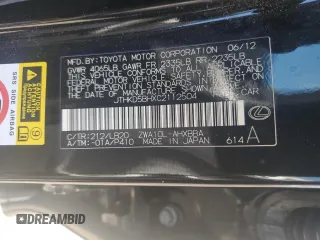 2012 Lexus CT 200h z VIN JTHKD5BHXC2112504, wystawiony jako Copart lot #47883655 z przebiegiem 120 805 mil mil oraz Czysty tytuł • Clean title. Historia ofert i sprzedaży dostępna na DreamBid. Obrazek 12.