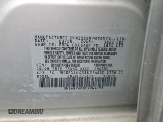 2015 Nissan Sentra S with VIN 3N1AB7AP8FY264099, listed as a Copart auction lot 80382924 with 147,512 mi miles and Salvage Title. Bid and sale history available at carsss.com. Image 12.