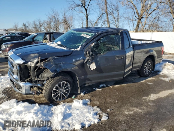 2017 Ford F-150 XL with VIN 1FTEX1C83HKC43441, listed as a Copart auction lot 88165905 with 80,903 mi miles and Salvage Title. Bid and sale history available at carsss.com. Image 1.