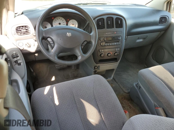 2007 Dodge Caravan SE z VIN 1D4GP25R87B132969, wystawiony jako Copart lot #57980945 z przebiegiem 156 506 mil mil oraz Szkoda całkowita • Salvage title. Historia ofert i sprzedaży dostępna na DreamBid. Obrazek 8.