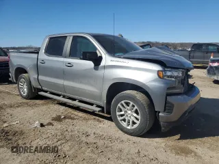 2021 Chevrolet Silverado 1500 RST with VIN 1GCUYEED2MZ403417, listed as a Copart auction lot 46901625 with 41,624 mi miles and Salvage Title. Bid and sale history available at carsss.com. Image 4.