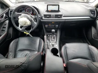 2014 Mazda 3 S Grand Touring with VIN JM1BM1W34E1177561, listed as a Copart auction lot 54372995 with 89,625 mi miles and Salvage Title. Bid and sale history available at DreamBid. Image 8.