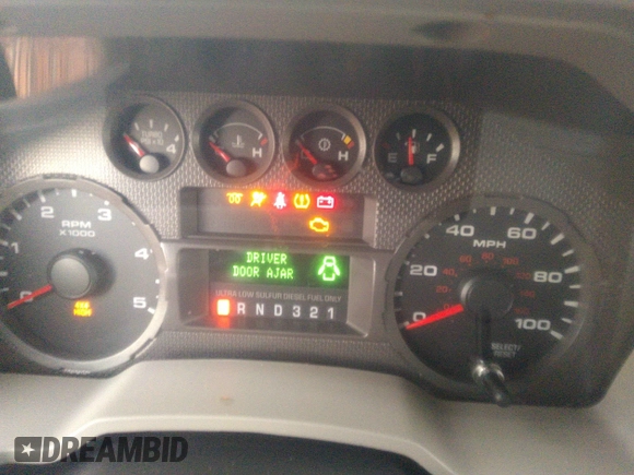 2010 Ford Super Duty F-250 SRW XL with VIN 1FTSW2BR2AEA61210, listed as a IAAI auction lot 41156687 with 207,648 mi miles. Bid and sale history available at carsss.com. Image 7.