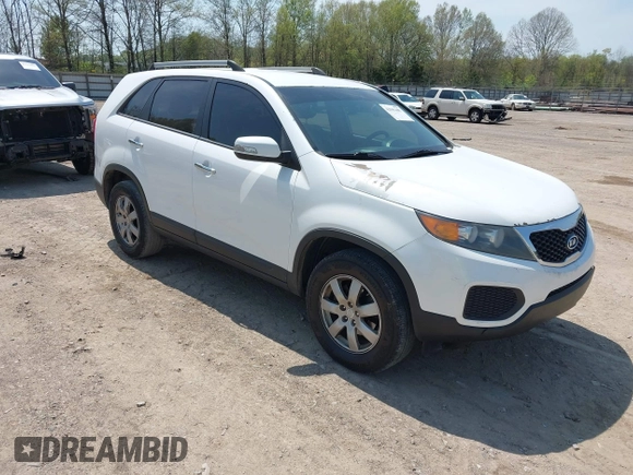 2011 Kia Sorento LX with VIN 5XYKT3A1XBG037157, listed as a IAAI auction lot 42041481 with 196,151 mi miles and . Bid and sale history available at DreamBid. Image 1.