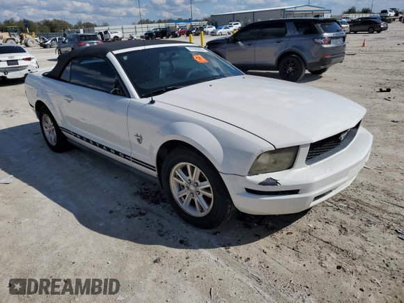 2009 Ford Mustang with VIN 1ZVHT84NX95100750, listed as a Copart auction lot 47085805 with Not provided miles and Clean title. Bid and sale history available at DreamBid. Image 4.