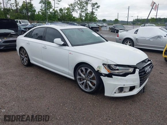 2013 Audi A6 Prestige with VIN WAUHGAFC2DN153202, listed as a IAAI auction lot 42242052 with 163,295 mi miles and . Bid and sale history available at DreamBid. Image 1.