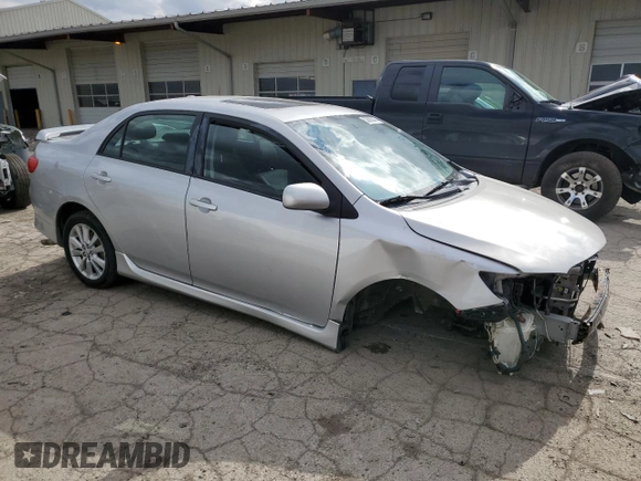 2009 Toyota Corolla with VIN 1NXBU40E79Z094251, listed as a Copart auction lot 53508045 with 0 mi miles and Salvage Title. Bid and sale history available at carsss.com. Image 4.