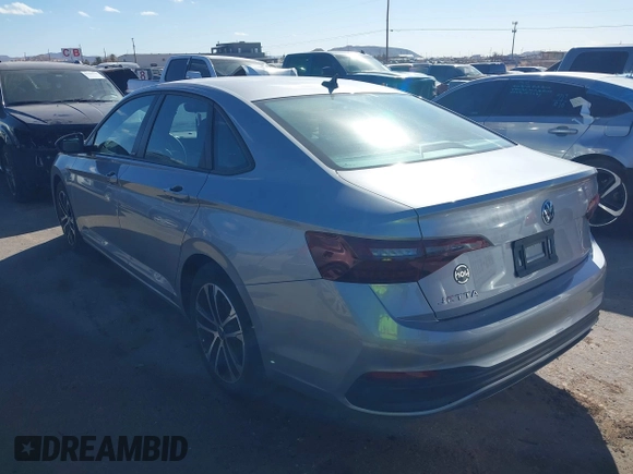 2023 Volkswagen Jetta Sport with VIN 3VWBM7BU5PM016768, listed as a IAAI auction lot 41427777 with 32,950 mi miles and . Bid and sale history available at DreamBid. Image 3.