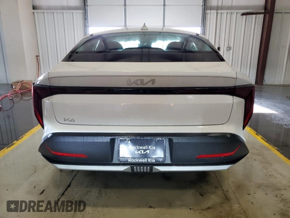 2025 Kia K4 LXS with VIN 3KPFT4DE3SE019666, listed as a Copart auction lot 44309775 with 13 mi miles and Salvage Title. Bid and sale history available at carsss.com. Image 6.